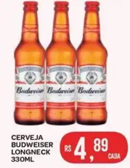 Atacadão Dia a Dia Cerveja budweiser longneck oferta