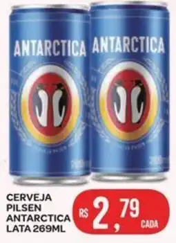 Atacadão Dia a Dia Cerveja pilsen antarctica lata oferta