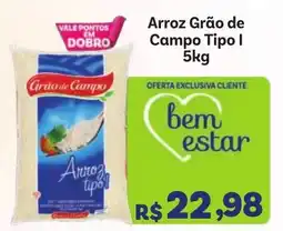 Covabra Supermercados Arroz Grão de Campo Tipo I oferta