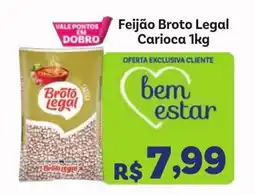 Covabra Supermercados Feijão Broto Legal Carioca oferta