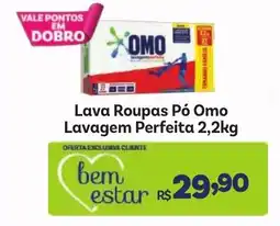 Covabra Supermercados Lava Roupas Pó Omo Lavagem Perfeita oferta