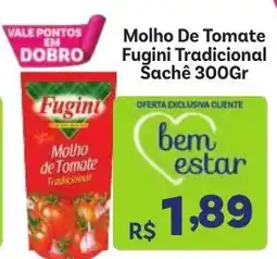 Molho De Tomate Fugini Tradicional Sachê