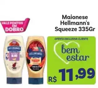 Covabra Supermercados Maionese Hellmann's Squeeze oferta