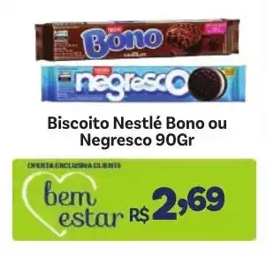 Covabra Supermercados Biscoito Nestlé Bono ou Negresco oferta