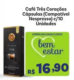 Covabra Supermercados Café Três Corações Cápsulas oferta