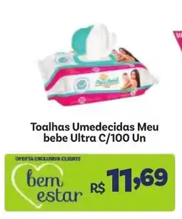 Toalhas Umedecidas Meu bebe Ultra
