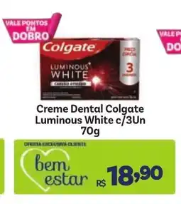 Creme Dental Colgate Luminous White