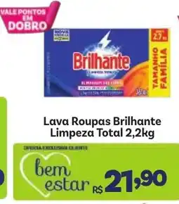 Covabra Supermercados Lava Roupas Brilhante Limpeza Total oferta