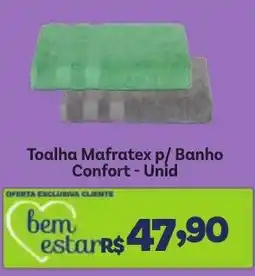 Toalha Mafratex p/ Banho Confort - Unid