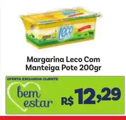 Margarina Leco Com Manteiga Pote