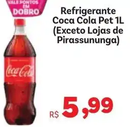 Covabra Supermercados Refrigerante Coca Cola Pet oferta