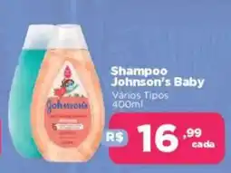 Supermercados Mateus Shampoo Johnson's Baby oferta