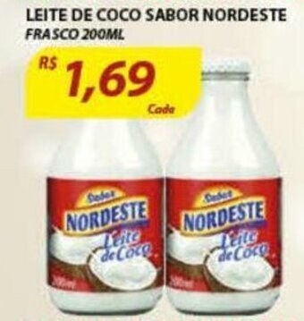 Leite de Coco Sabor Nordeste 200ml