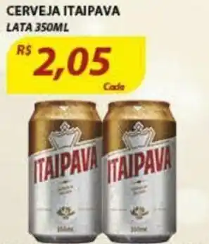 Assaí Atacadista Cerveja Itaipava Lata 350ml oferta
