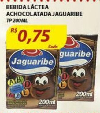 Assaí Atacadista Bebida Lactea Achocolatada Jaguaribe 200ml oferta