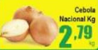 Higa's Supermercado Cebola Nacional 1kg oferta