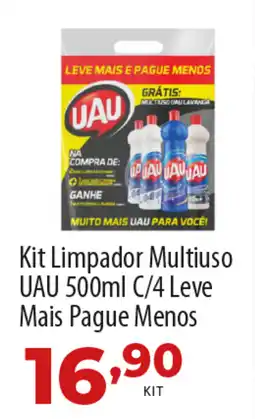Kit Limpador Multiuso UAU