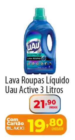 Lava Roupas Líquido Uau Active