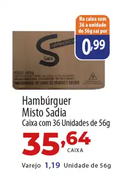 Akki Atacadista Hambúrguer Misto Sadia oferta