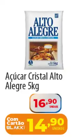 Akki Atacadista Açúcar Cristal Alto Alegre oferta