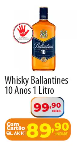 Whisky Ballantines 10 Anos