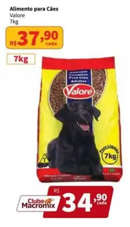 Macromix Atacado Alimento para Cães Valore oferta