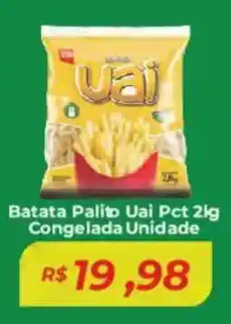 Mart Minas Batata Palito Uai Pct Congelada Unidade oferta