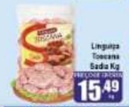 Higa's Supermercado Linguica Toscana Sadia 1kg oferta