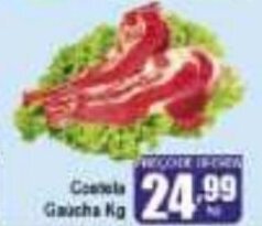 Higa's Supermercado Costela Gaucha 1kg oferta