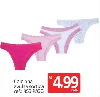 Extra Supermercado Calcinha avulsa sortida oferta