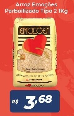 Atakarejo Arroz Emocoes Parbolizado Tipo2 1kg oferta