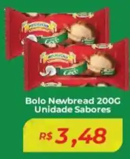 Mart Minas Bolo Newbread Unidade Sabores oferta