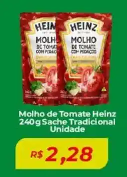 Mart Minas Molho de Tomate Heinz Sache Tradicional Unidade oferta