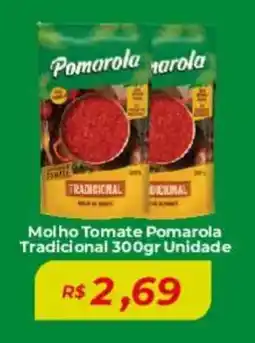 Mart Minas Molho Tomate Pomarola Tradicional Unidade oferta