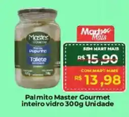 Palmito Master Gourmet inteiro vidro Unidade
