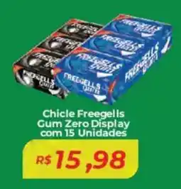Mart Minas Chicle Freegells Gum Zero Display oferta