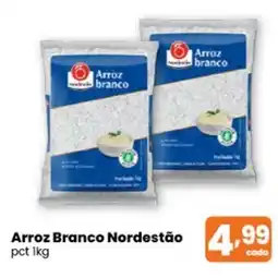 Superfacil Atacado Arroz Branco Nordestão oferta