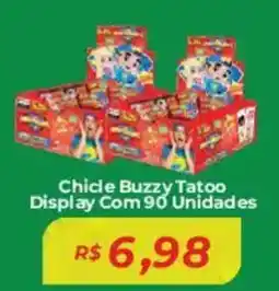Mart Minas Chicle Buzzy Tatoo Display oferta