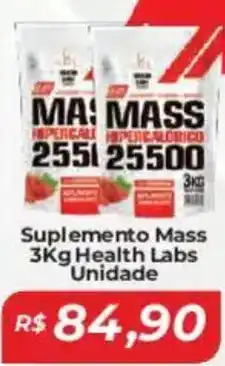 Mart Minas Suplemento Mass Health Labs Unidade oferta