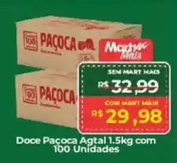 Mart Minas Doce Paçoca Agtal oferta