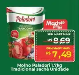 Molho Paladori Tradicional sachê Unidade