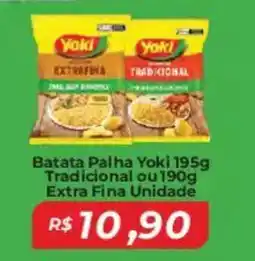 Mart Minas Batata Palha Yoki Tradicional ou Extra Fina Unidade oferta