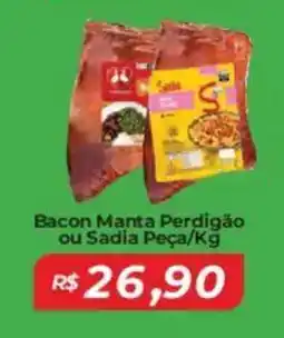 Bacon Manta Perdigão ou Sadia