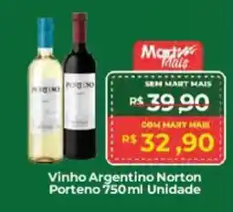 Mart Minas Vinho Argentino Norton Porteno Unidade oferta
