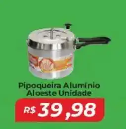 Mart Minas Pipoqueira Alumínio Aloeste Unidade oferta