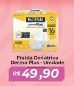 Fralda Geriátrica Derma Plus - Unidade