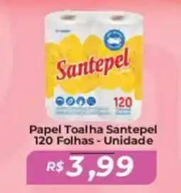 Mart Minas Papel Toalha Santepel 120 Folhas - Unidade oferta