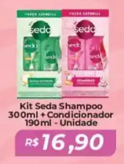 Mart Minas Kit Seda Shampoo + Condicionador - Unidade oferta