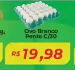 Ovo Branco Pente C/30