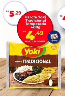 Semar Supermercado Farofa Yoki Tradicional Temperada oferta